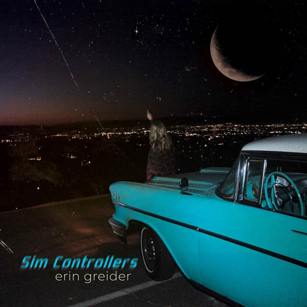 Album cover art for Erin Greider’s Sim Controllers
